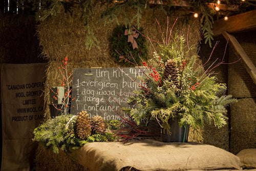 Foraged Urn Workshop - Tues Nov 21st, 1PM-3PM