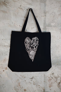 Petals 2019 "Have  A Heart" Canvas Market Bag